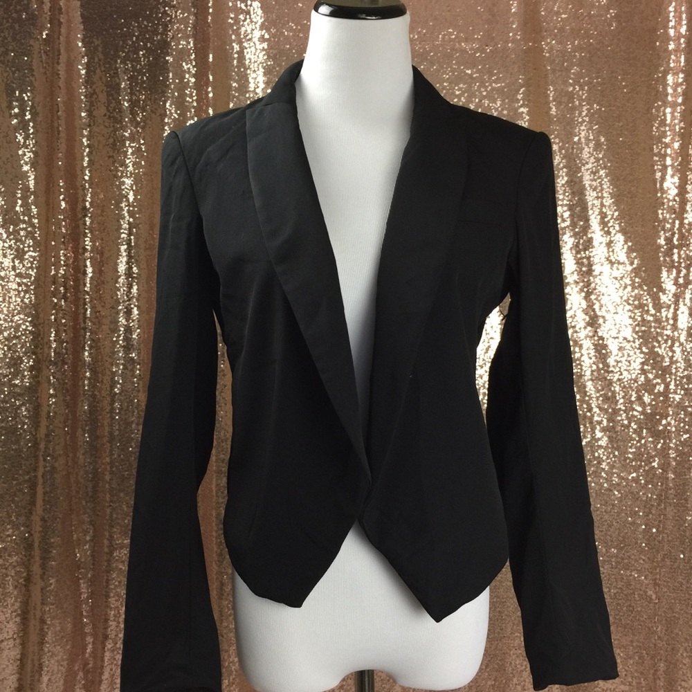 Theory Open Front Wool Blazer Gabe - image 1